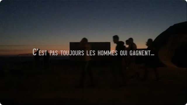 C’est pas toujours les hommes qui gagnent